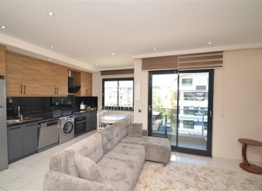 Стильный дуплекс с одной спальней, 85м², в современном комплексе с хорошей инфраструктурой в районе Оба, Алания под ВНЖ ID-18344 фото-7