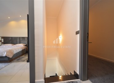 Стильный дуплекс с одной спальней, 85м², в современном комплексе с хорошей инфраструктурой в районе Оба, Алания под ВНЖ ID-18344 фото-13