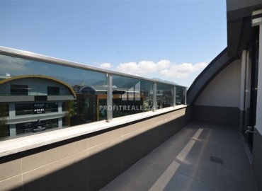 Стильный дуплекс с одной спальней, 85м², в современном комплексе с хорошей инфраструктурой в районе Оба, Алания под ВНЖ ID-18344 фото-19