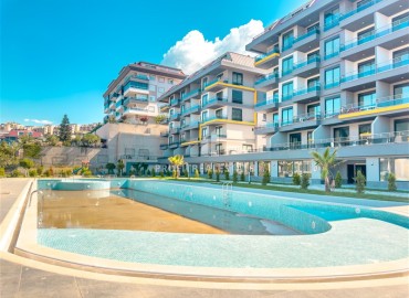 Апартаменты 1+1, 57м², в новостройке с хорошей инфраструктурой в районе Кестель, Алания, от собственника ID-18394 фото-1