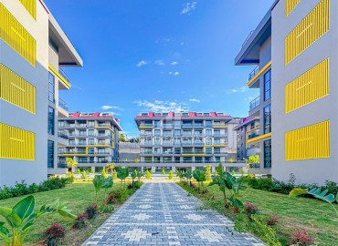 Апартаменты 1+1, 57м², в новостройке с хорошей инфраструктурой в районе Кестель, Алания, от собственника ID-18394 фото-11