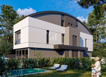 Инвестиционное предложение под гражданство: виллы 4+1 и 4+2, 175-228м², в комплексе на этапе строительства в Анталии, Коньяалты ID-18478 фото-4