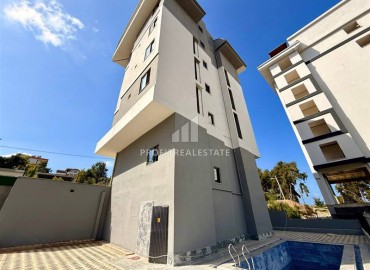 Недорогой дуплекс 3+1, 75м², в новом комплексе с бассейном в районе Авсаллар, в 970м от побережья. ID-18483 фото-19