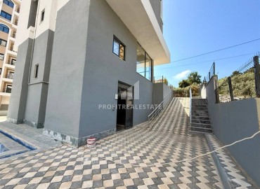 Недорогой дуплекс 3+1, 75м², в новом комплексе с бассейном в районе Авсаллар, в 970м от побережья. ID-18483 фото-20