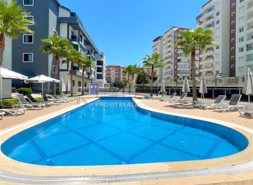 Квартира с одной спальней, 50м², в новом комплексе с хорошей инфраструктурой в районе Оба, Алания ID-18484 фото-9