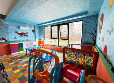 Квартира с одной спальней, 50м², в новом комплексе с хорошей инфраструктурой в районе Оба, Алания ID-18484 фото-12