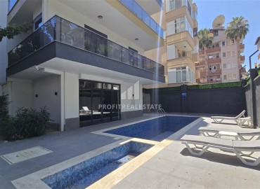 Двухкомнатные апартаменты, 50м², в новом комплексе с бассейном в самом сердце Алании в 30м от пляжа Кейкубат ID-18485 фото-9