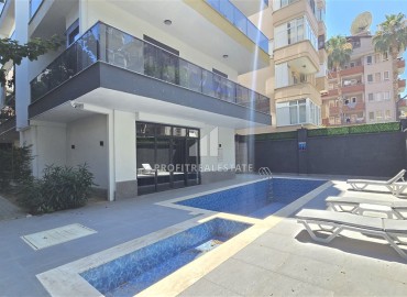 Двухкомнатные апартаменты, 50м², в новом комплексе с бассейном в самом сердце Алании в 30м от пляжа Кейкубат ID-18485 фото-14