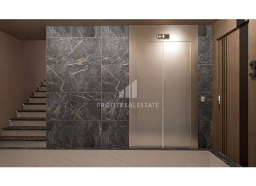 Трехкомнатные квартиры с отдельной кухней, 100м², в доме с парковкой на начальном этапе строительства в центре Алании ID-18486 фото-13