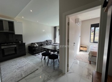 Уютная квартира с одной спальней, 46м², в комфортабельной резиденции с инфраструктурой в Оба, Алания ID-18487 фото-5