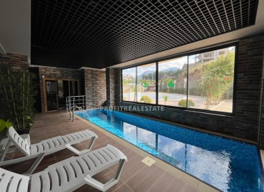 Уютная квартира с одной спальней, 46м², в комфортабельной резиденции с инфраструктурой в Оба, Алания ID-18487 фото-15