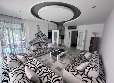 Просторная квартира с двумя спальнями и отдельной кухней, 135м² в комплексе с инфраструктурой в районе Алании Тосмур ID-18490 фото-3