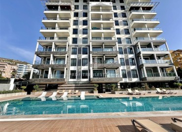 Дизайнерские апартаменты 1+1, 55м², в резиденции премиум класса в центре Алании, 1000м от моря ID-18491 фото-1