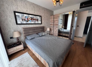 Стильная двухкомнатная квартира 56 м2, с мебелью, в 400 метрах от моря, в центре Аланьи ID-12042 фото-7