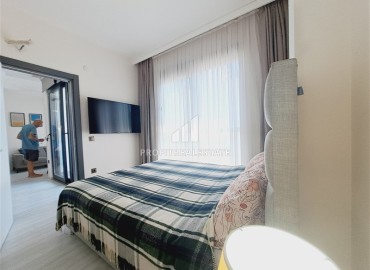 Стильная двухкомнатная квартира, 50м², в новом доме городского типа в центре Алании, 700м от моря ID-18494 фото-7