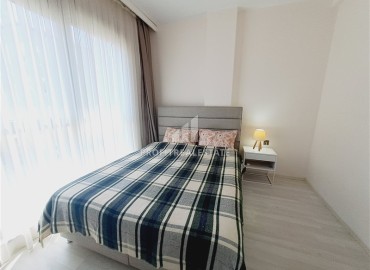 Стильная двухкомнатная квартира, 50м², в новом доме городского типа в центре Алании, 700м от моря ID-18494 фото-8