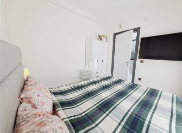 Стильная двухкомнатная квартира, 50м², в новом доме городского типа в центре Алании, 700м от моря ID-18494 фото-9