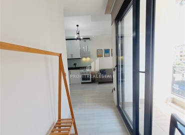 Стильная двухкомнатная квартира, 50м², в новом доме городского типа в центре Алании, 700м от моря ID-18494 фото-10