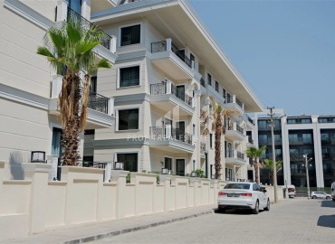 Элегантные апартаменты 1+1, 55м², в резиденции комфорт класса в центре Алании, 300м от моря ID-18499 фото-1