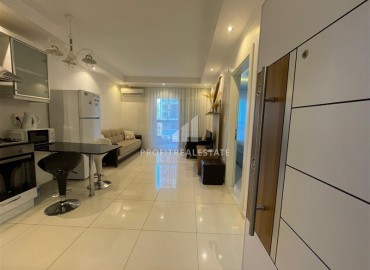 Уютная меблированная двухкомнатная квартира, 55м², в резиденции с бассейном в центре Алании, в 200м от пляжа Клеопатры ID-18500 фото-5