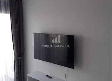 Уютная меблированная квартира с одной спальней, 45м², с видом на море в новом комплексе с инфраструктурой в Авсалларе ID-18503 фото-5