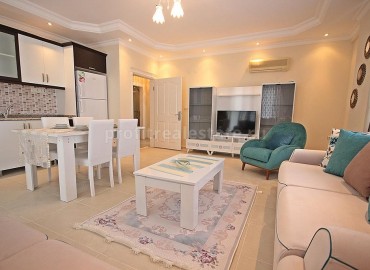 Прекрасная трехкомнатная квартира с мебелью и бытовой техникой в новом доме в районе Махмутлар ID-1450 фото-15