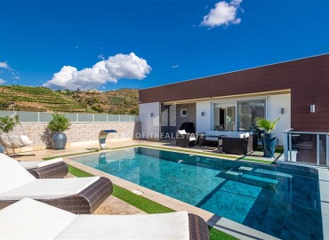 Фешенебельная вилла 4+1, 350м², с личным бассейном в грандиозном жилом комплексе района Алании - Каргыджак ID-13985 фото-1