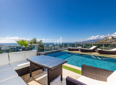 Фешенебельная вилла 4+1, 350м², с личным бассейном в грандиозном жилом комплексе района Алании - Каргыджак ID-13985 фото-2