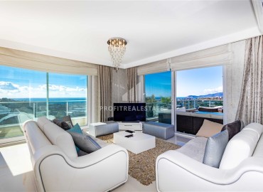 Фешенебельная вилла 4+1, 350м², с личным бассейном в грандиозном жилом комплексе района Алании - Каргыджак ID-13985 фото-9