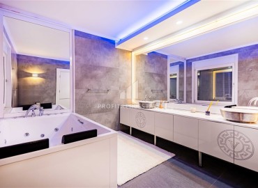 Фешенебельная вилла 4+1, 350м², с личным бассейном в грандиозном жилом комплексе района Алании - Каргыджак ID-13985 фото-19