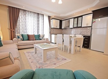 Прекрасная трехкомнатная квартира с мебелью и бытовой техникой в новом доме в районе Махмутлар ID-1450 фото-19