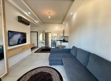 Стильная двухкомнатная квартира, 45м², в комплексе с инфраструктурой в Авсалларе, Алания, по отличной цене ID-18508 фото-3