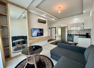 Стильная двухкомнатная квартира, 45м², в комплексе с инфраструктурой в Авсалларе, Алания, по отличной цене ID-18508 фото-4