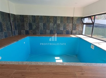 Двухкомнатная квартира, 45м², с дизайнерским интерьером в новом комфортабельном комплексе в Махмутларе, Алания ID-18509 фото-15