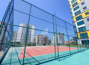 Двухкомнатная меблированная квартира, 50м², с видом на горы в комплексе с отельной инфраструктурой в Махмутларе, Алания ID-18512 фото-17