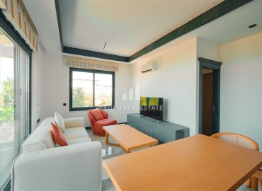 Готовая к проживанию, видовая квартира 1+1, 45м², в комфортабельном комплексе в 50м от моря, Кестель, Алания ID-18513 фото-4