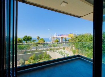 Готовая к проживанию, видовая квартира 1+1, 45м², в комфортабельном комплексе в 50м от моря, Кестель, Алания ID-18513 фото-10