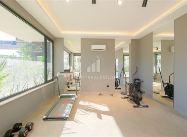 Готовая к проживанию, видовая квартира 1+1, 45м², в комфортабельном комплексе в 50м от моря, Кестель, Алания ID-18513 фото-15