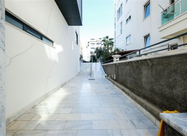 Готовая к проживанию, видовая квартира 1+1, 45м², в комфортабельном комплексе в 50м от моря, Кестель, Алания ID-18513 фото-17