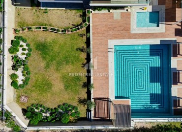 Готовая к проживанию, видовая квартира 1+1, 45м², в комфортабельном комплексе в 50м от моря, Кестель, Алания ID-18513 фото-18