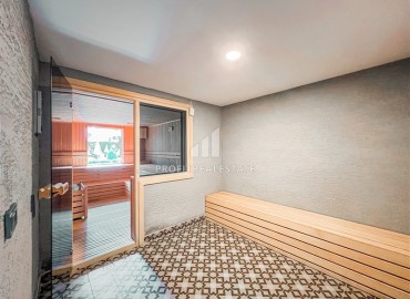 Новая квартира с одной спальней, 68м², в новом комплексе с инфраструктурой, в 400м от моря в Махмутларе, Алания ID-18514 фото-17