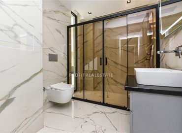 Фешенебельная меблированная вилла 3+1, 180м², с потрясающим видом в элитном комплексе вилл в Каргыджаке, Алания ID-18518 фото-8