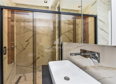 Фешенебельная меблированная вилла 3+1, 180м², с потрясающим видом в элитном комплексе вилл в Каргыджаке, Алания ID-18518 фото-15