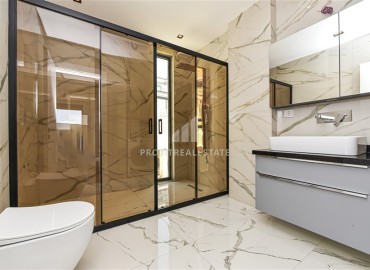 Фешенебельная меблированная вилла 3+1, 180м², с потрясающим видом в элитном комплексе вилл в Каргыджаке, Алания ID-18518 фото-20