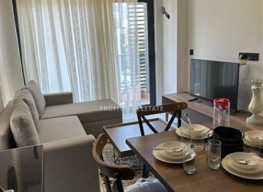 Уютная двухкомнатная квартира, 52м², в новой резиденции с зимним бассейном в районе Оба, Алания ID-18520 фото-4