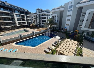 Уютная двухкомнатная квартира, 52м², в новой резиденции с зимним бассейном в районе Оба, Алания ID-18520 фото-9