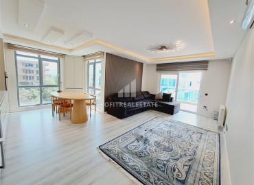 Элегантная квартира 2+1, 110м², с отоплением, в комплексе премиум класса в 250м от моря в районе Тосмур, Алания, под ВНЖ ID-18521 фото-3