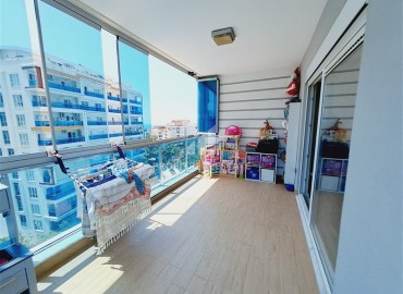 Элегантная квартира 2+1, 110м², с отоплением, в комплексе премиум класса в 250м от моря в районе Тосмур, Алания, под ВНЖ ID-18521 фото-7