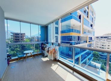 Элегантная квартира 2+1, 110м², с отоплением, в комплексе премиум класса в 250м от моря в районе Тосмур, Алания, под ВНЖ ID-18521 фото-8