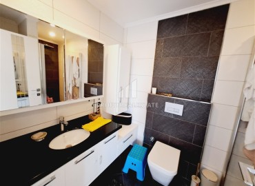 Элегантная квартира 2+1, 110м², с отоплением, в комплексе премиум класса в 250м от моря в районе Тосмур, Алания, под ВНЖ ID-18521 фото-19